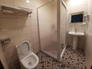 Koupelna v ubytování Yueli Homestay