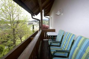 A balcony or terrace at Seeappartements Bacher