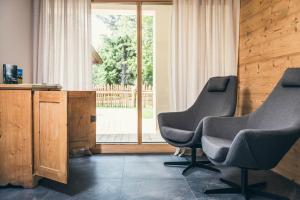 Posezení v ubytování Lichtung Woldererhof Wiesenduft