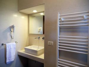 Koupelna v ubytování B&B Bell'aria
