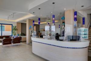 The lobby or reception area at Hotel Alexandra - Beach Front - Healthy XXL Breakfast & Brunch until 12 30 - parking included