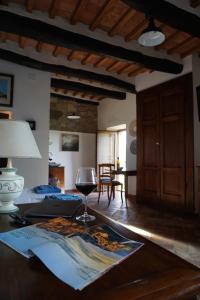 Posteľ alebo postele v izbe v ubytovaní La Sorpresa Monolocale con VISTA VALLATA