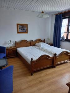 Letto o letti in una camera di Mutter Siepe