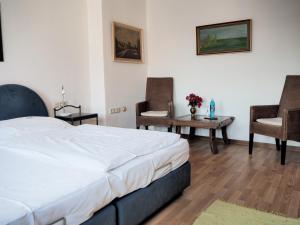 Letto o letti in una camera di Mutter Siepe