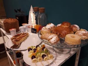 Jedlo v ubytovaní bed & breakfast alebo blízkom okolí