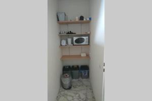 Kuchyň nebo kuchyňský kout v ubytování Apartment Karin, Eigener Eingang, 3 Schlafzimmer, Doppelcarport