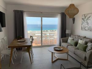 Posezení v ubytování Apartamento en Playa Santo Tomas