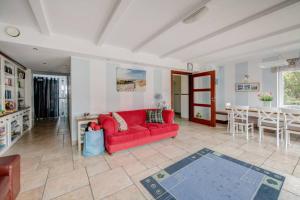 O zonă de relaxare la Villa Baltic Chałupy Apartament nr 2