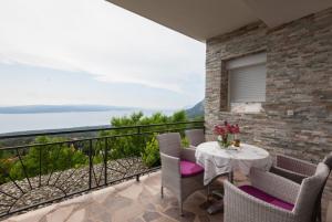 En balkon eller terrasse på Villa Marija