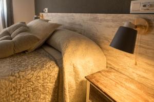 Säng eller sängar i ett rum på Santa Pola, Gran Alacant, Playas cerca, adosado completo, Chillout, Solarium