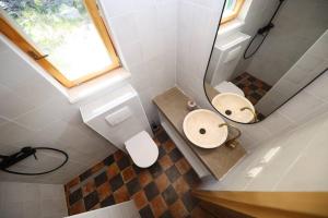 Koupelna v ubytování Robinson house''La Vida''