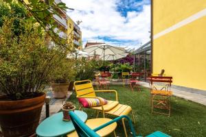 Zahrada ubytování Oasi Hotel