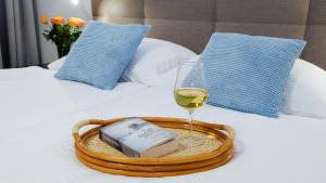Łóżko lub łóżka w pokoju w obiekcie Hotel Rezydencja AS & Spa-Najwyżej w Karpaczu