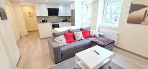 Posezení v ubytování Avenida de Arteixo. Precioso apartamento
