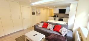 TV a/nebo společenská místnost v ubytování Avenida de Arteixo. Precioso apartamento