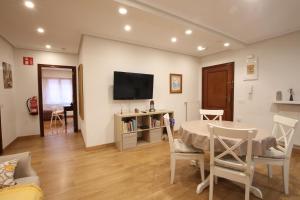 TV a/nebo společenská místnost v ubytování Apartamento Oviedo General Elorza
