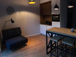 Kuchyňa alebo kuchynka v ubytovaní Loft Dragoner Kaserne Olsztyn