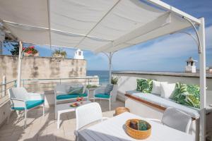 Et opholdsområde på La terrazza di Chiara - vista mare