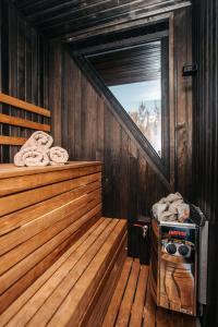 マドゥオナにあるSniegi Apartments with saunaのギャラリーの写真