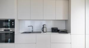 A kitchen or kitchenette at The View Bodrum