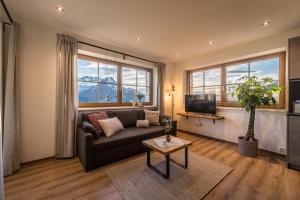 Setusvæði á Bio Bauernhof Oberhinterberg Appartement