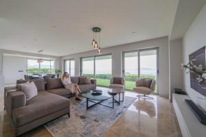 A seating area at The View Bodrum