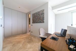 A television and/or entertainment centre at The View Bodrum