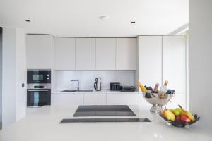 A kitchen or kitchenette at The View Bodrum