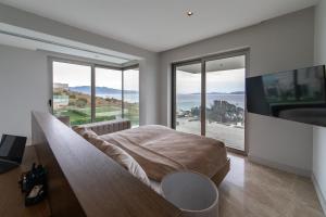 A television and/or entertainment centre at The View Bodrum
