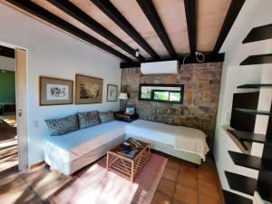 Χώρος καθιστικού στο Apartamentos del Cerro