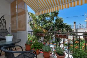 Balkón nebo terasa v ubytování Apartment Sabina