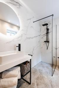 Ванная комната в Amoretta rooms