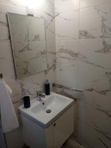 Koupelna v ubytování Veronika Rooms