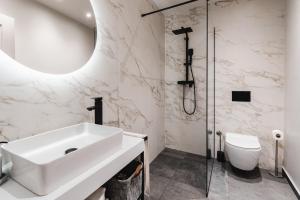 Ванная комната в Amoretta rooms