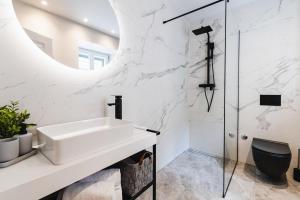Ванная комната в Amoretta rooms