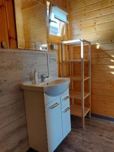 Ванная комната в Domki pod Brzozą