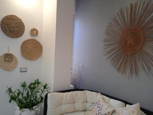 Area soggiorno di Guest House Oleandro