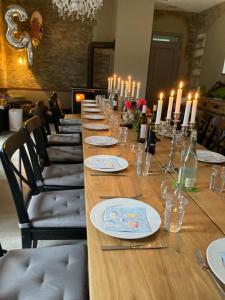 Posezení v ubytování Gästehaus Lausnitz Zimmer