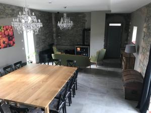 Posezení v ubytování Gästehaus Lausnitz Zimmer
