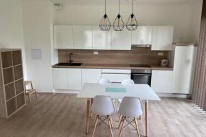 Kuchyň nebo kuchyňský kout v ubytování Apartmán za kostelem Čeladná