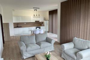 Kuchyň nebo kuchyňský kout v ubytování Apartmán za kostelem Čeladná