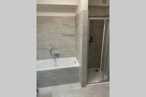 Koupelna v ubytování Apartmán za kostelem Čeladná
