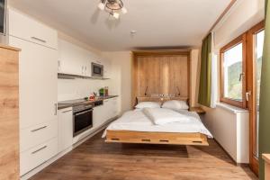 Kuchyň nebo kuchyňský kout v ubytování Hotel Starchlhof