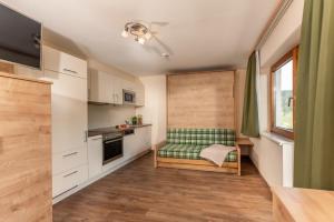 Kuchyň nebo kuchyňský kout v ubytování Hotel Starchlhof