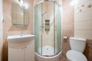 Łazienka w obiekcie Apartamenty Plazowa