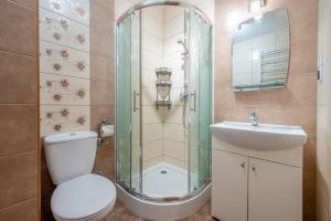 Łazienka w obiekcie Apartamenty Plazowa