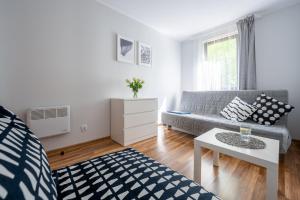 Część wypoczynkowa w obiekcie Apartamenty Plazowa