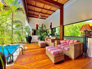 Istumisnurk majutusasutuses Casa Bubu Guest House