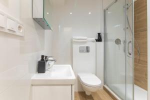 Kúpeľňa v ubytovaní Lampi Aparthotel Prague