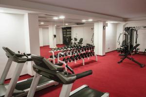 Het fitnesscentrum en/of fitnessfaciliteiten van Hotel Jarun